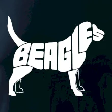 Bígl - nápis v tele Bígl - nápis v tele