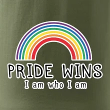 Pride wins i am who i am