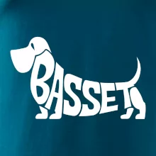 Basset nápis v tele