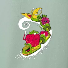 Milkshake vlak kreslený