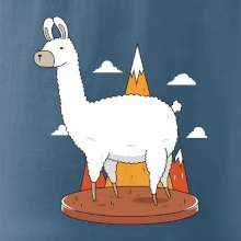 Alpaka kreslená Alpaka kreslená