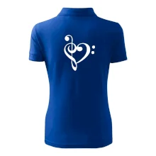 Husľový kľúč srdce