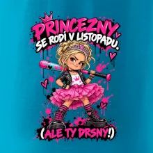 Princezny se rodí v listopadu drsná punková holčička