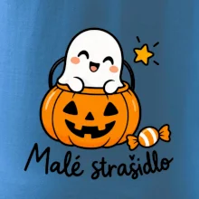 Malé strašidlo - duch v tekvicovom vedierku