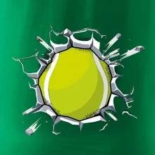 Tenisová loptička v triku