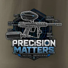 Technický nákres – presnosť je dôležitá paintball