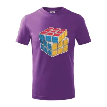 Rubikova kocka kreslená