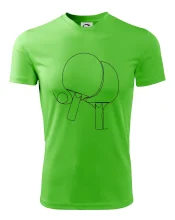 Rakety na stolný tenis jedným ťahom