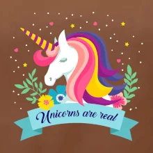 Unicorns are real dúhový