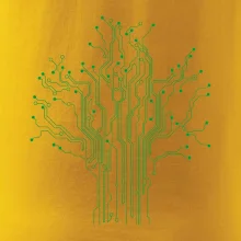 Tlačený spoj strom Tlačený spoj strom