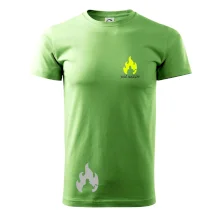 Hasiči - oheň - Váš názov - Prsník + chrbát