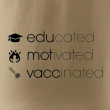 Educated motivated vaccinated