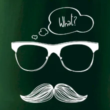 Mustache what? Mustache what?