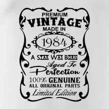 Vintage Etiketa - 1984