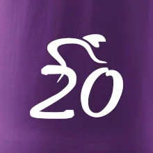 Cyklista oslavuje dvadsiatku (20)