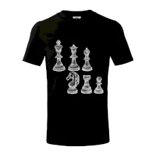 Šachové figúrky kreslené