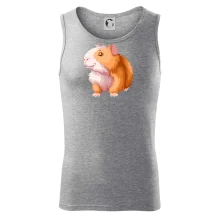 Morča - kreslené, bielo oranžové