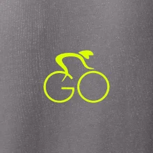 GO - Fluo cyklista malý