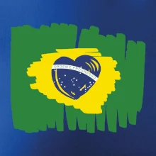Brazília vlajka srdca