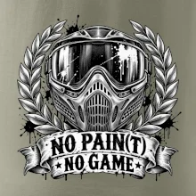 No Paint, No Game – motív s maskou