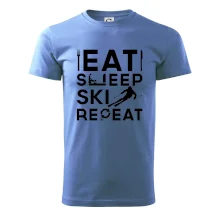 Eat sleep ski repeat