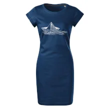 Letná romantika - papierová loďka