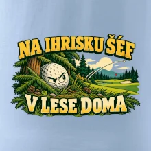 Na ihrisku šéf v lese doma