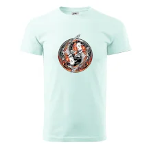 Yin & Yang Koi kapor - oranžový