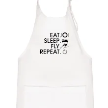 Eat sleep fly repeat - skoky na lyžiach