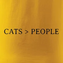 Cats > people