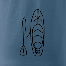 Paddleboard jedním tahem