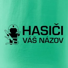 Hasiči postavička - vlastný nápis