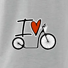 I love kolobežka veľké a malé koleso I love kolobežka veľké a malé koleso