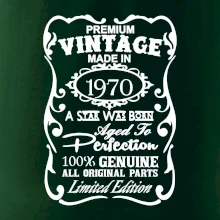 Vintage Etiketa - 1970 Vintage Etiketa - 1970