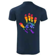 LGBT hand print