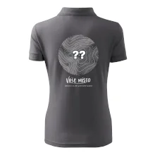 Vaše miesto - vrstevnice v kruhu