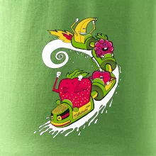 Milkshake vlak kreslený