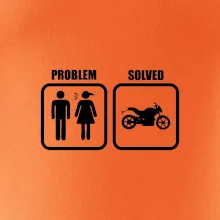 Problém cestná motorka