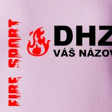 DHZ (oheň, firesport, názov sboru - vlastný nápis)