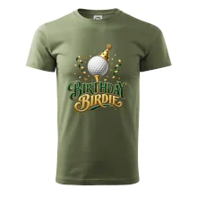 Narozeninové birdie s golfovým míčkem