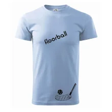Floorball nápis šikmo