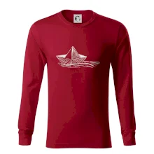 Letná romantika - papierová loďka