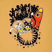 Pi a Pi z mačacej planéty (Pecka Design)