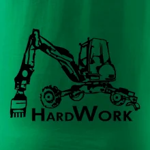 Hard Work kráčajúce rýpadlo