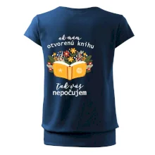 Ak mám otvorenú knihu, tak vás nepočujem