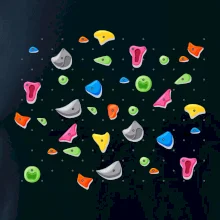 Lezenie na stene - chyty