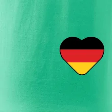 Germany love prso - Nemecká vlajka Germany love prso - Nemecká vlajka