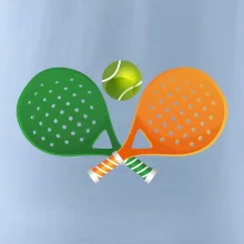 Padel - farebné rakety