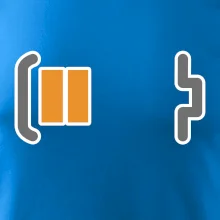 Rodinné tričká - batéria - otecko