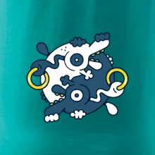 Yin & Yang abstraktné psy